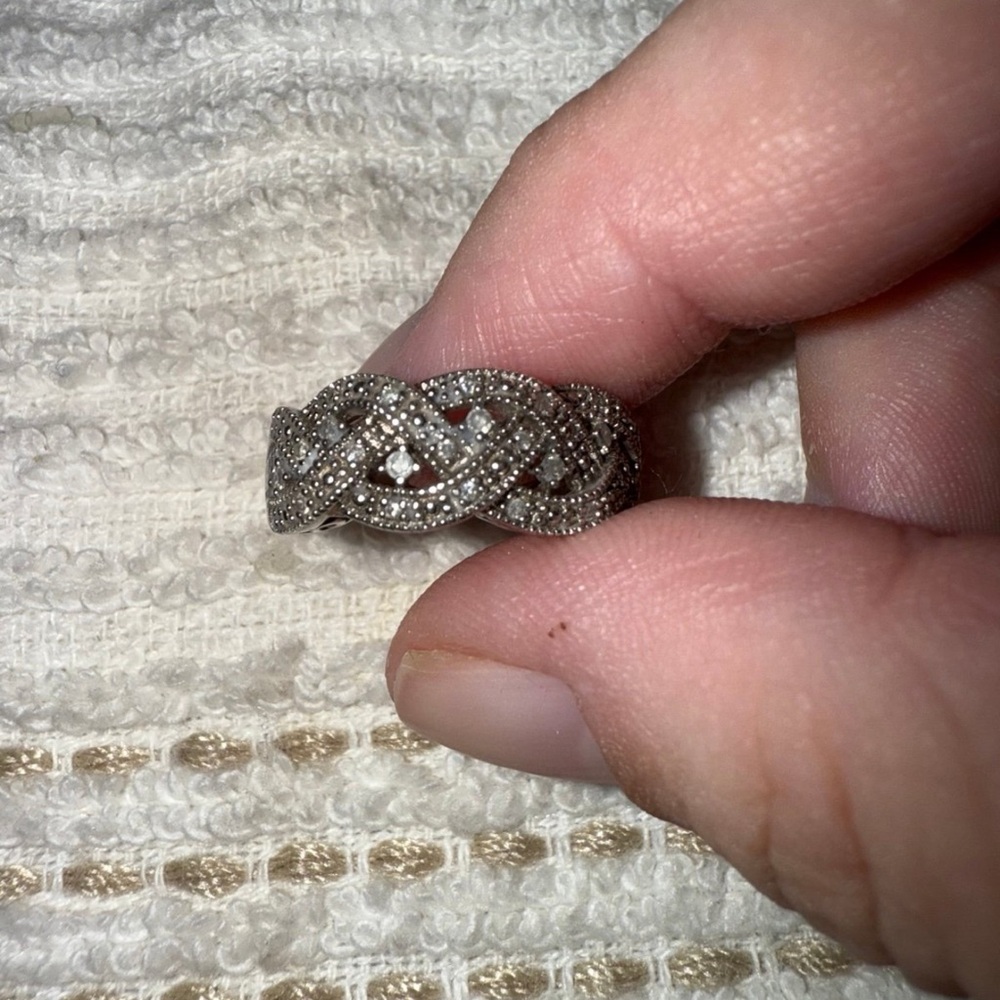 Braided Ring in Sterling Silver